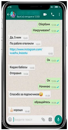 WhatsApp-отзыв клиента 31